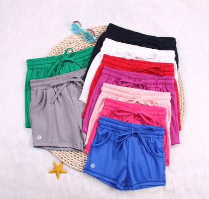 Solid Color Baby Yoga Leisure Short