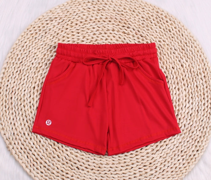 Solid Color Baby Yoga Leisure Short