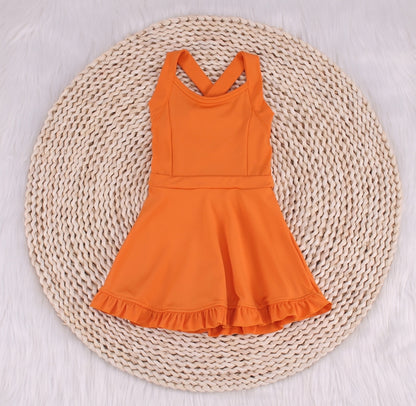 Solid Colors Yoga Baby Dress/jumpsuit