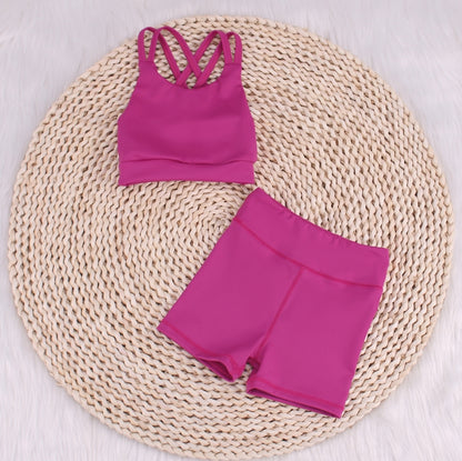 Solid Color Sling Baby Yoga Set