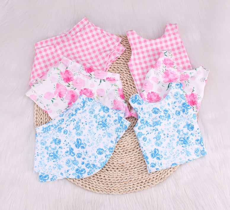 Floral Skirt Baby Yoga Summer Set（Big）