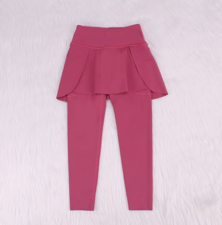 Solid Tunic Yoga Baby Trousers/Pants/Hakama