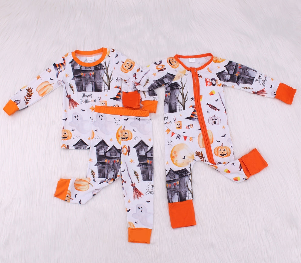 Halloween Style Bamboo Fiber Baby Crawling Suit