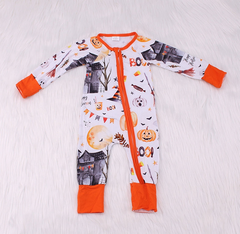 Halloween Style Bamboo Fiber Baby Crawling Suit