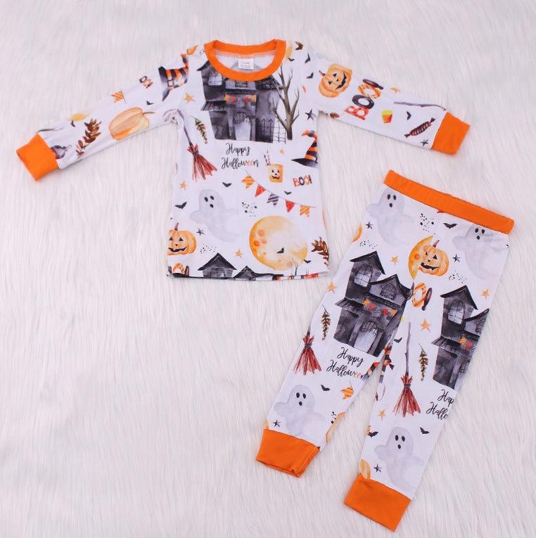 Halloween Print Bamboo Fiber Baby Set