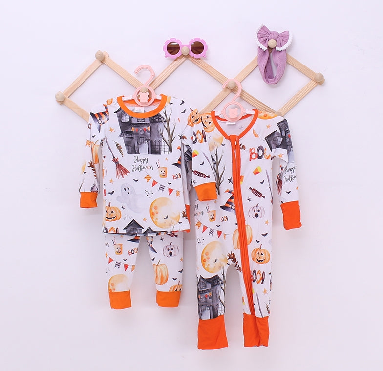 Halloween Style Bamboo Fiber Baby Crawling Suit