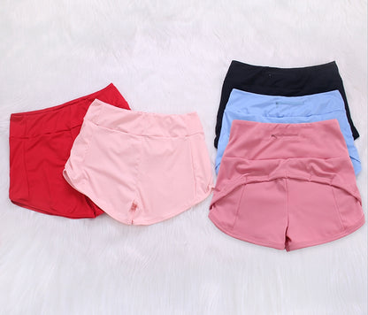 Solid Color Baby Yoga Leisure Shorts（Big）