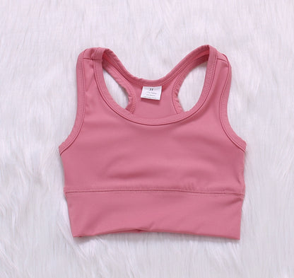 Solid Color Baby Yoga Sport Vest