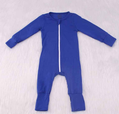 Solid Color Bamboo Fiber Baby Clothes