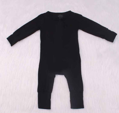 Solid Color Bamboo Fiber Baby Crawling Suit