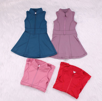 Solid Color Baby Yoga Leisure Dress