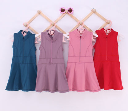 Solid Color Baby Yoga Leisure Dress