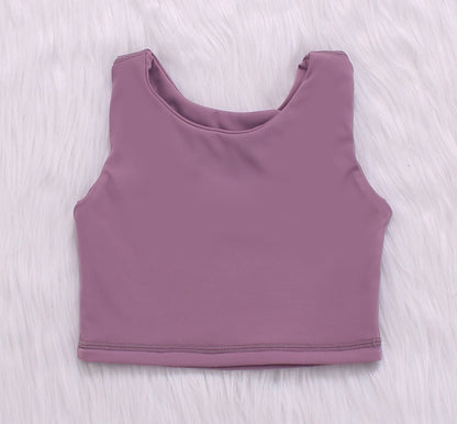 Solid Color Baby Yoga Sport Vest