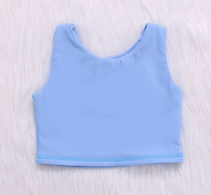 Solid Color Baby Yoga Sport Vest