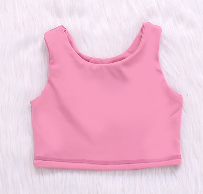 Solid Color Baby Yoga Sport Vest