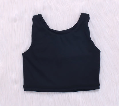 Solid Color Baby Yoga Sport Vest