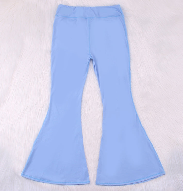 Solid Baby Yoga Flared Trousers