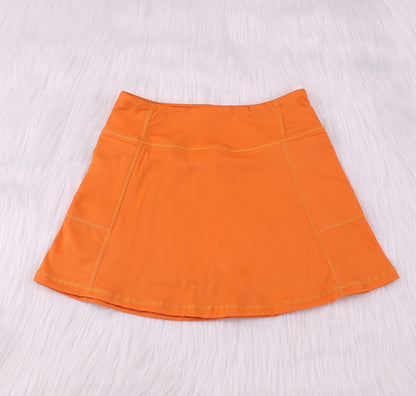 Crisp Orange Yoga Baby Dress/Culottes（Big）