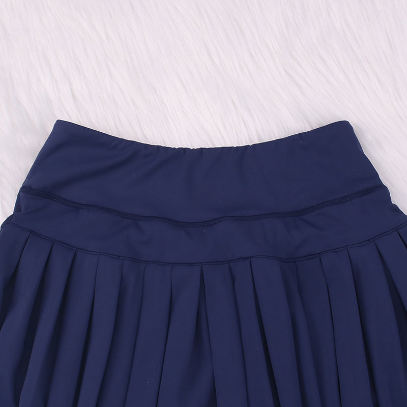 Crisp Navy Yoga Baby Dress/Culottes