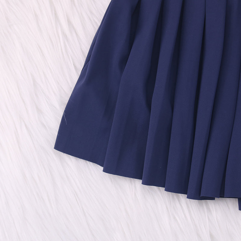 Crisp Navy Yoga Baby Dress/Culottes