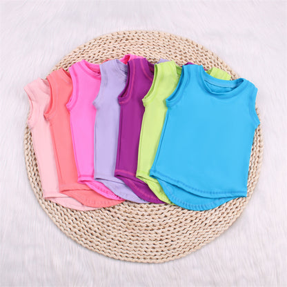 Solid Color Baby Yoga Vest（Big）