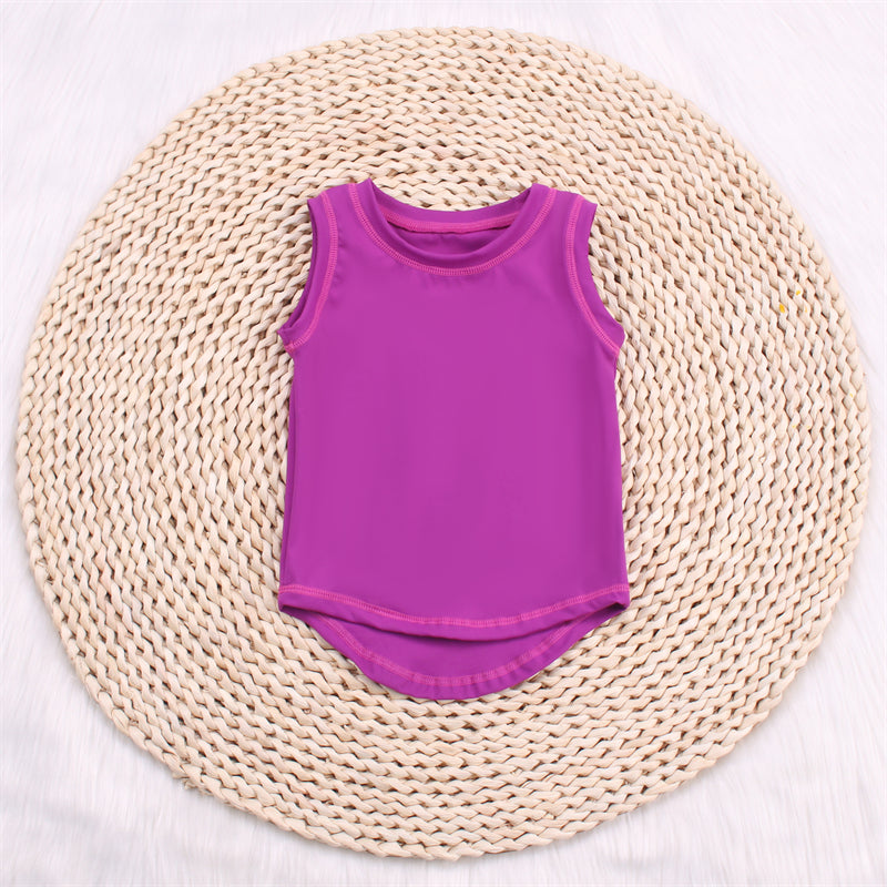 Solid Color Baby Yoga Vest（Big）