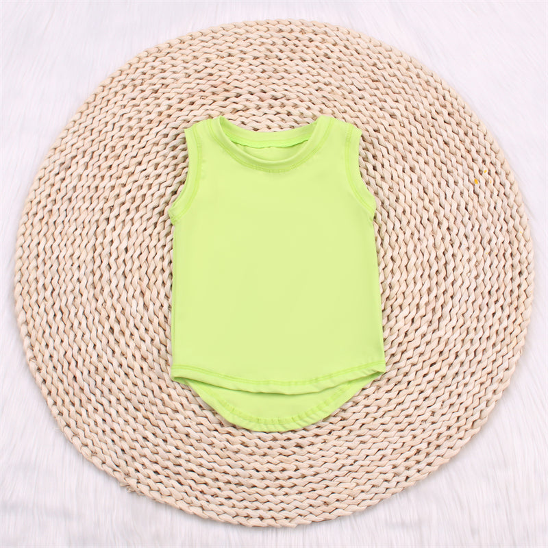 Solid Color Baby Yoga Vest（Big）