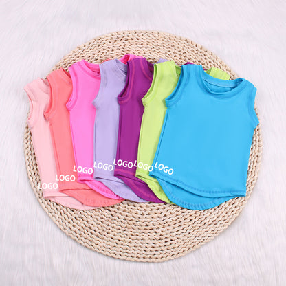 Solid Color Baby Yoga Vest（Big）